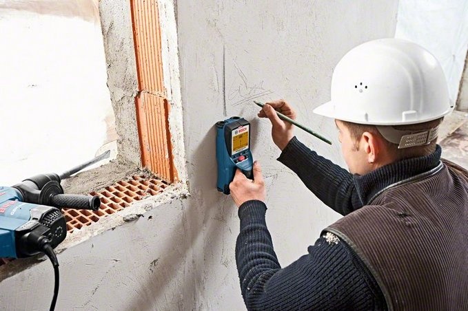 Escaner De Pared Detector De Materiales metal, madera, cables en muros,  techos pisos LOMVUM