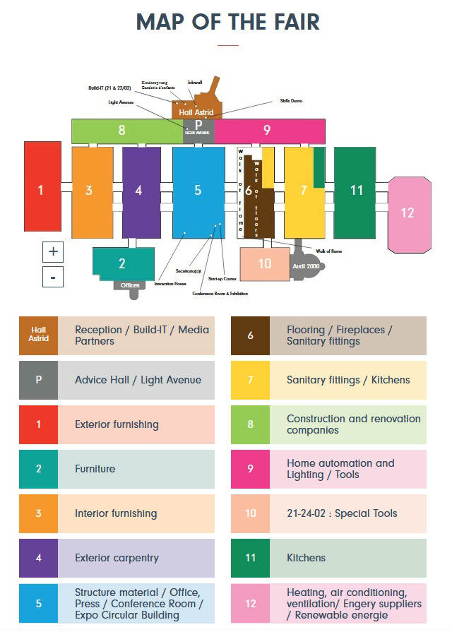 Batibouw Belgica 2019 - Plano